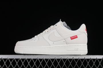 Supreme x Nike Air Force 1 Low Off White Red HD1968-007