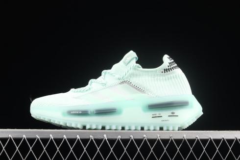 Adidas NMD S1 Edition Cloud White Green Blue Shoes G09374
