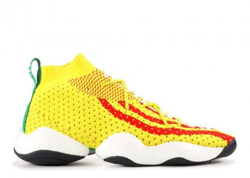 Adidas Pharrell X Crazy Byw Ambition Green Red Yellow F97226
