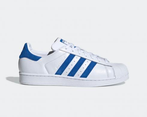 Adidas Originals Superstar Cloud White Blue Shoes EE4474