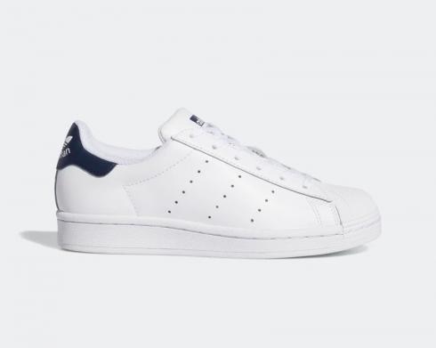 Adidas Superstar Stan Smith Cloud White Collegiate Navy Shoes FX3913