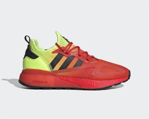 Adidas ZX 2K Boost Solar Yellow Red Cloud White FW0482