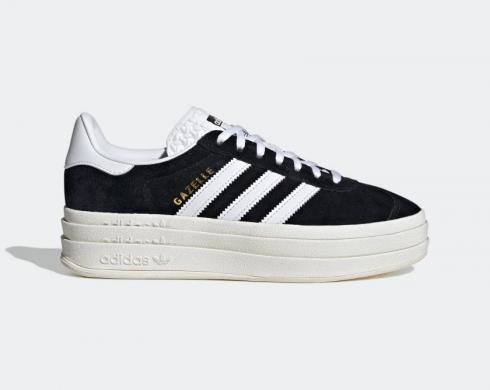 Adidas Gazelle Bold Core Black Footwear White Core White HQ6912