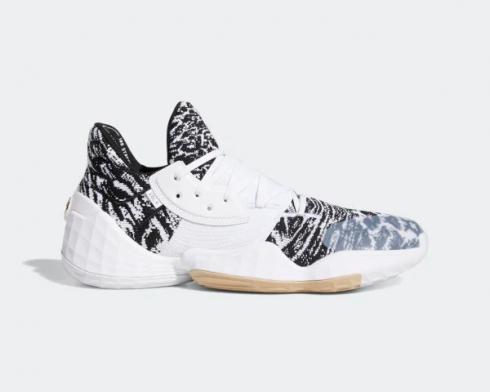Adidas Harden Vol. 4 Cookies and Cream Cloud White Core Black Pale Nude EF1260