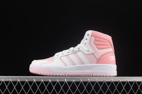 Adidas neo Entrap Mid Light Pink Cloud White Shoes GX3832