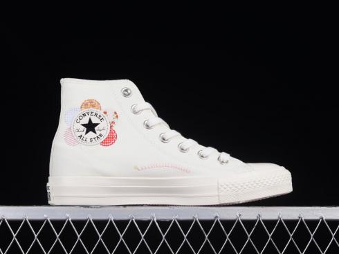 Converse Chuck Taylor All Star Lift Shoes Crafted Patchwork White A05195C