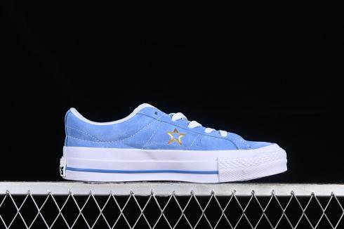 Converse One Star Pro Blue White Gold A06647C
