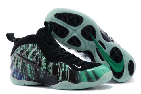 Nike Air Foamposite One 1 PRM Black Green Men Sneakers Shoes 575420