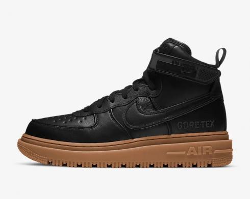 Nike Air Force 1 Gore-Tex Boot Black Gum Shoes CT2815-001