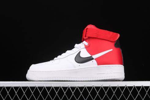 Nike Air Force 1 High 07 White Red Basketball Shoes BQ4591-103