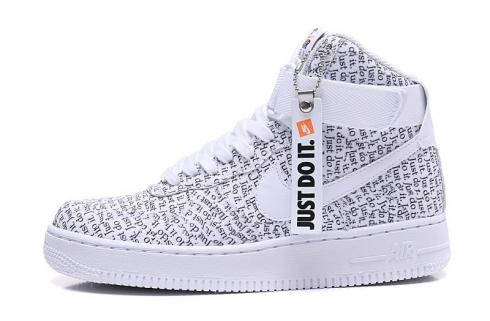 Nike Air Force 1 High LX Just Do It Pack Grey White AO5138-100