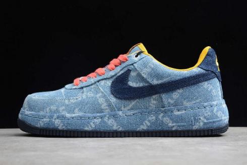 2019 Levis x Nike By You x Nike Air Force 1 Low Exclusive Denim CV0670-447