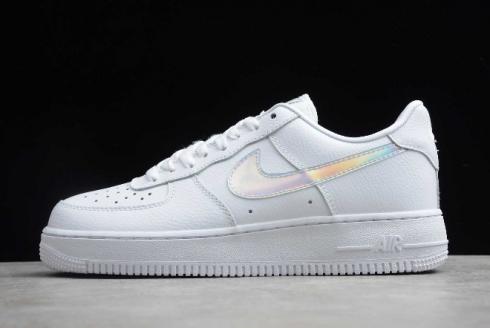 2020 Nike Air Force 1 Low White Iridescent CJ1646 100