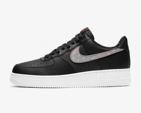 3M x Nike Air Force 1 07 Anthracite Silver University Red White CT2296-001