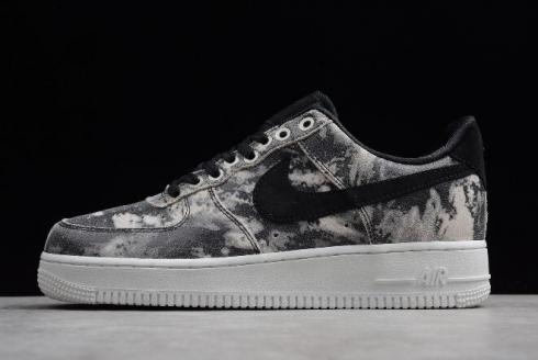 Nike Air Force 1'07 LXX Black Metallic Pewter Mens and Womens Size AO1017 001