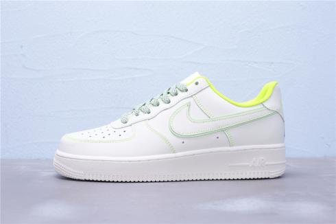 Nike Air Force 1 07 Low Beige Green White Running Shoes 315122-909