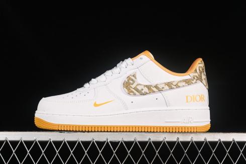 Nike Air Force 1 07 Low DIOR White Yellow DR6239-838