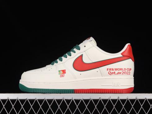 Nike Air Force 1 07 Low FIFA WORLD CUP Red Green White DR9868-900