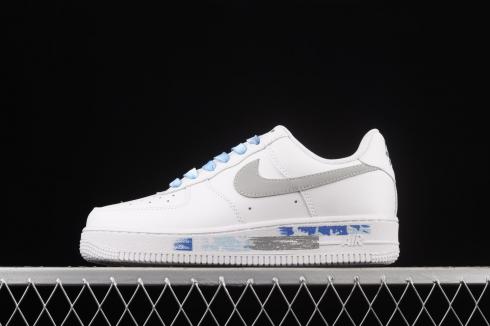 Nike Air Force 1 07 Low LX White Blue Grey 314192-117