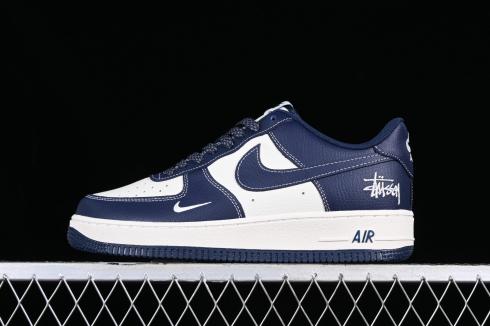 Nike Air Force 1 07 Low Midnight Blue White AE1686-102