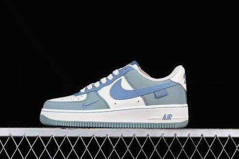 Nike Air Force 1 07 Low Navy Blue Off White DB3301-177