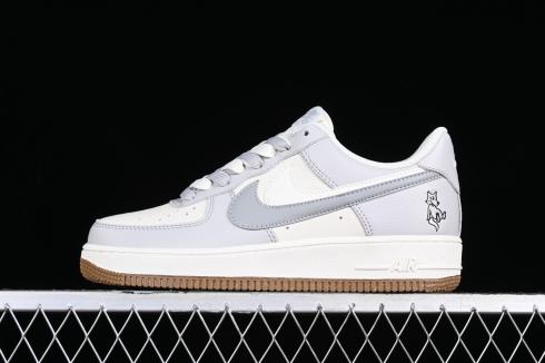 Nike Air Force 1 07 Low Rice White Light Grey Brown CC2569-088