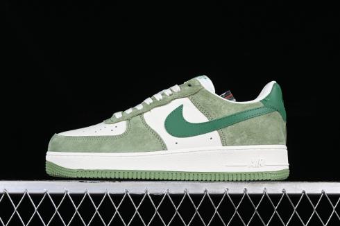 Nike Air Force 1 07 Low Suede Green White FF7795-111