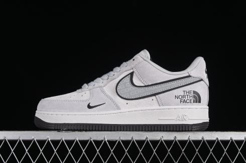 Nike Air Force 1 07 Low The North Face CDG Grey Black Suede HD1968-015