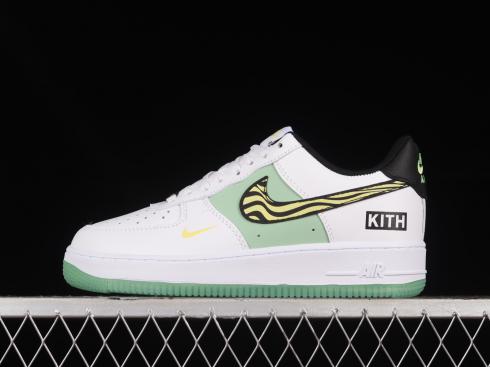 Nike Air Force 1 07 Low White Black Grey Green BS9055-827