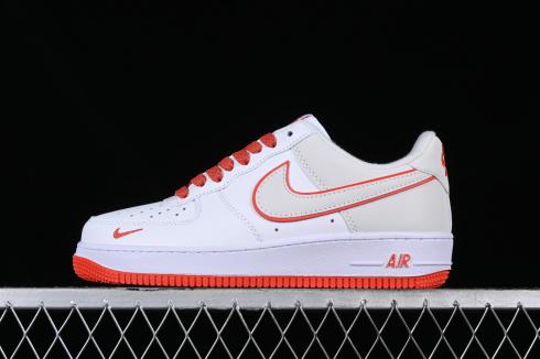 Nike Air Force 1 07 Low White Red Light Grey YZ8115-002