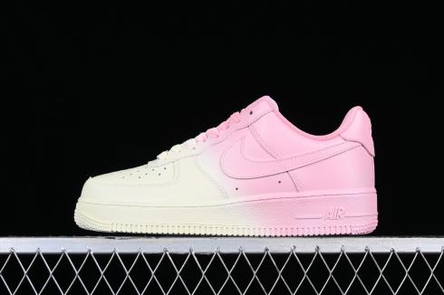 Nike Air Force 1 07 Low White Rose Pink Yellow QR2023-520