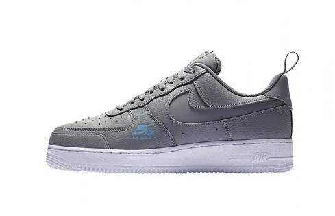Nike Air Force 1 LV8 Utility Particle Grey White Shoes CV3039-001