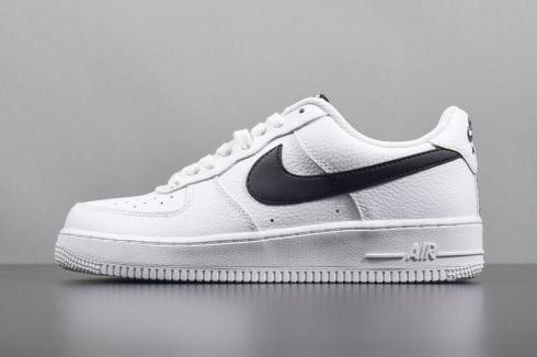 Nike Air Force 1 Low 07 Flax White Black Casual Shoes AA4083-103