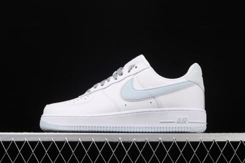 Nike Air Force 1 Low 07 SU19 White Cool Grey Blue Casual Sneakers AQ2566-102