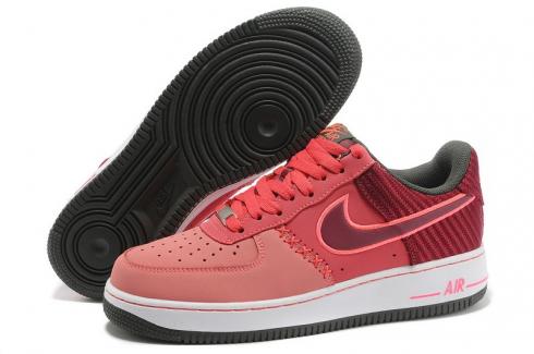 Nike Air Force 1 Low Fusion Noble Atomic Red 488298-611