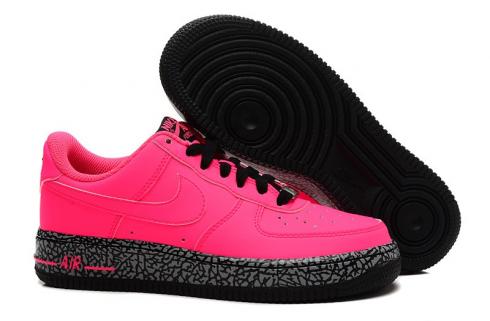 Nike Air Force 1 Low GS Hyper Punch Hyper Pink Black 596728-608