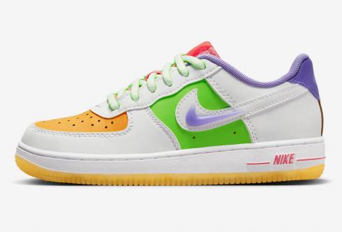 Nike Air Force 1 Low GS White Space Purple Sundial FD1036-100