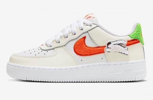 Nike Air Force 1 Low GS Year of the Rabbit White Orange Red FD9912-181
