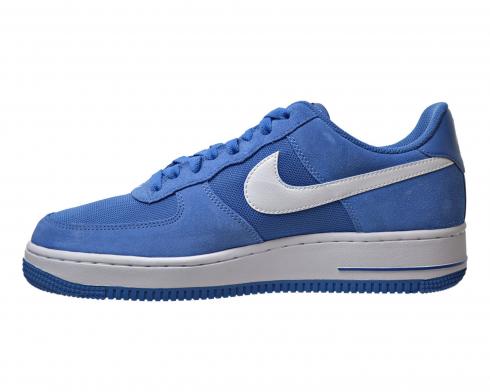 Nike Air Force 1 Low Star Blue White Mens Shoes 820266-614