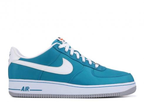 Nike Air Force 1 Low Tropical White Wolf Grey Teal 488298-310