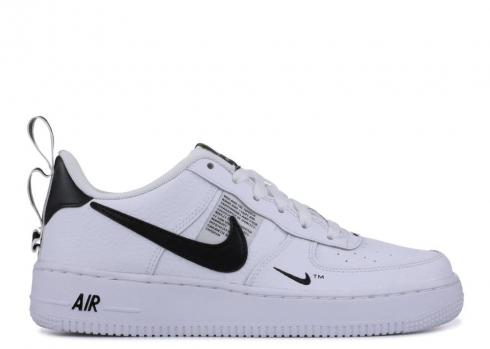 nike air force 1 overbranded white