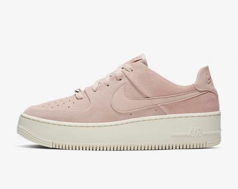 Nike Womens Air Force 1 Pixel Particle Beige Black White CK6649-200