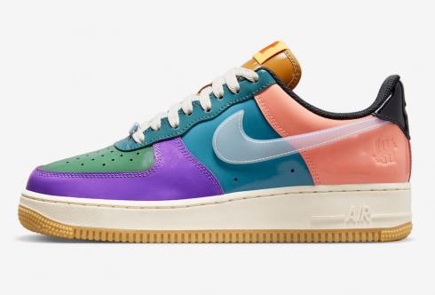 Undefeated x Nike Air Force 1 Low SP Multi-Patent Total Orange DV5255-500