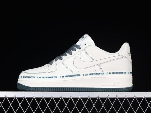 Uninterrupted x Nike Air Force 1 Low More Than White Dark Green UI8969-639