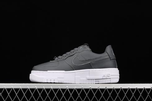 Womens Nike Air Force 1 Pixel Black White Shoes CK6649-101