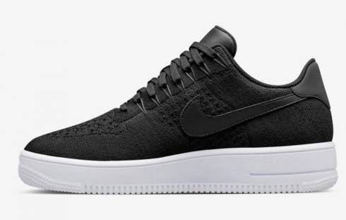 Nike Air Force 1 Ultra Flyknit Low Black All Black NSW HTM Lifestyle Shoes 817419-005