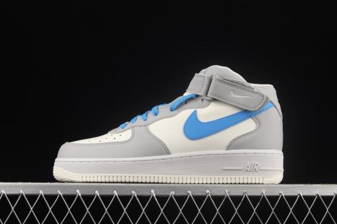 Nike Air Force 1 07 Mid Retro Grey Blue White 315123-188