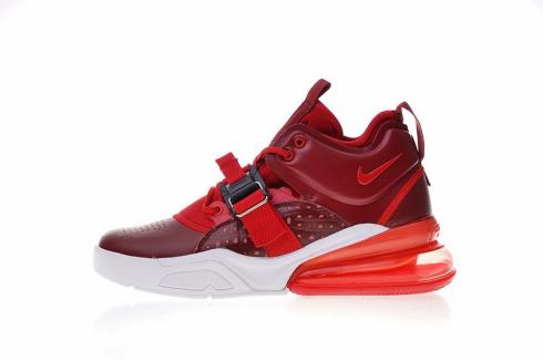 Nike Air Force 270 Red Croc Gym Red White AH6772-600