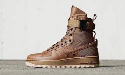 Nike Special Forces Air Force 1 Gum Light Brown 857872-200