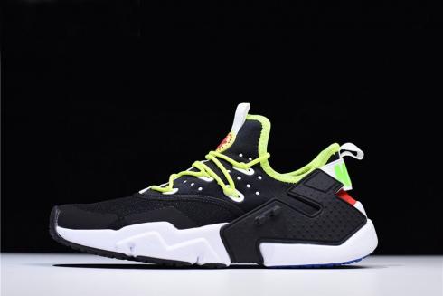 Nike Air Huarache Drift PRM Black Volt Mens Running Shoes AH7334 018